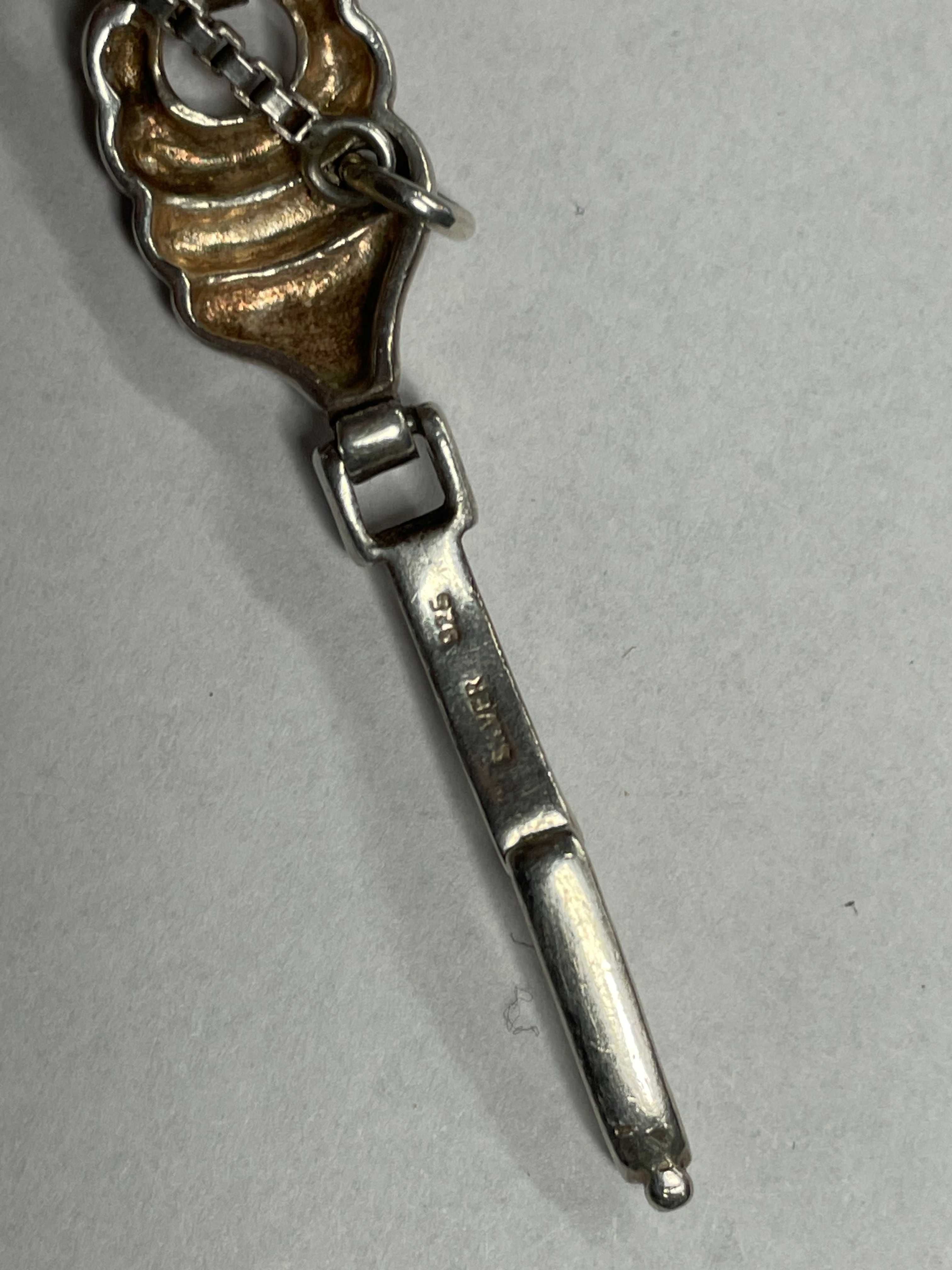 Srebrny zegarek masa perłowa, rubiny 925, 26,2 gram Asmigo MIYOTA