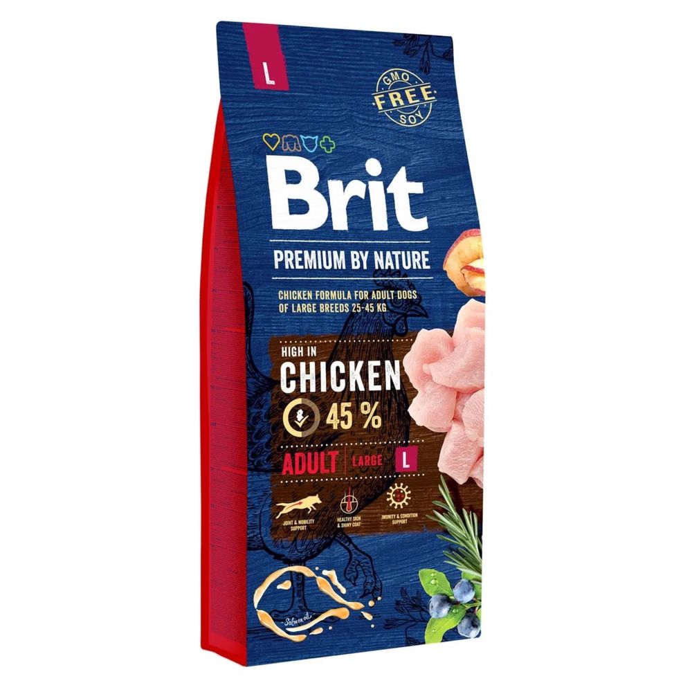 Brit L Premium 15 кг | Доставка безкоштовно