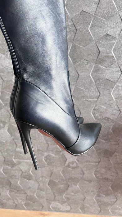 Ботфорты натуральная кожа