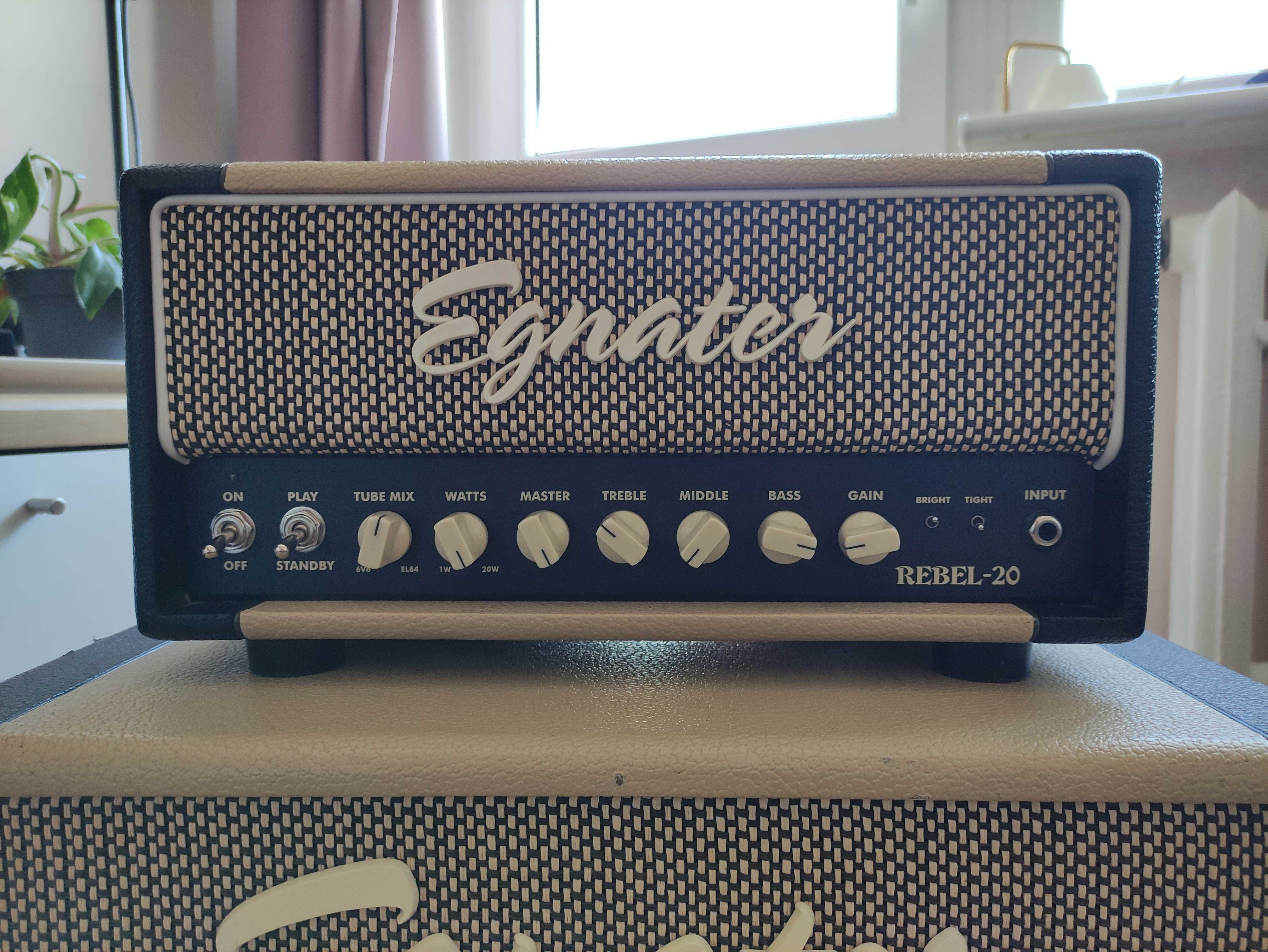 Wzmacniacz Egnater Rebel 20 + Rebel 112X Celestion Elite 80 gitarowy