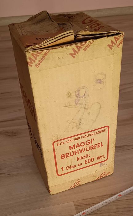 Maggi duże pudło z tektury III Rzesza