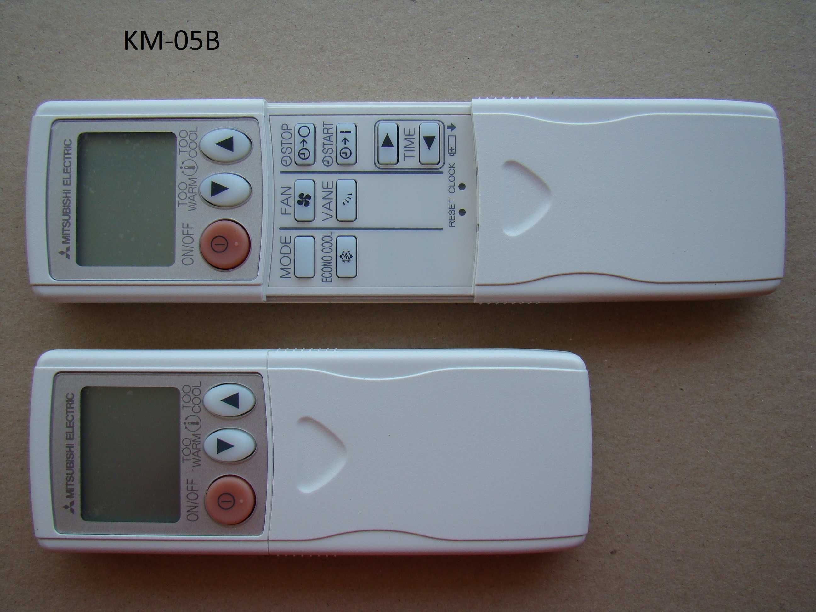 Пульт ДУ кондиціонера MITSUBISHI ELECTRIC KM05C та KM05B