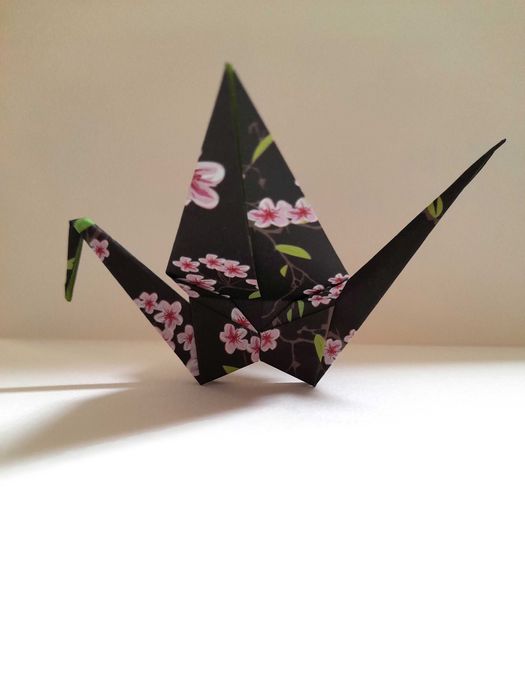 Origami Tradicional Japonês, Grou de Papel, Lembrancinhas de Cerimónia