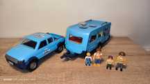 Playmobil zestaw 9502 samochód pickup z przyczepa kempingowa