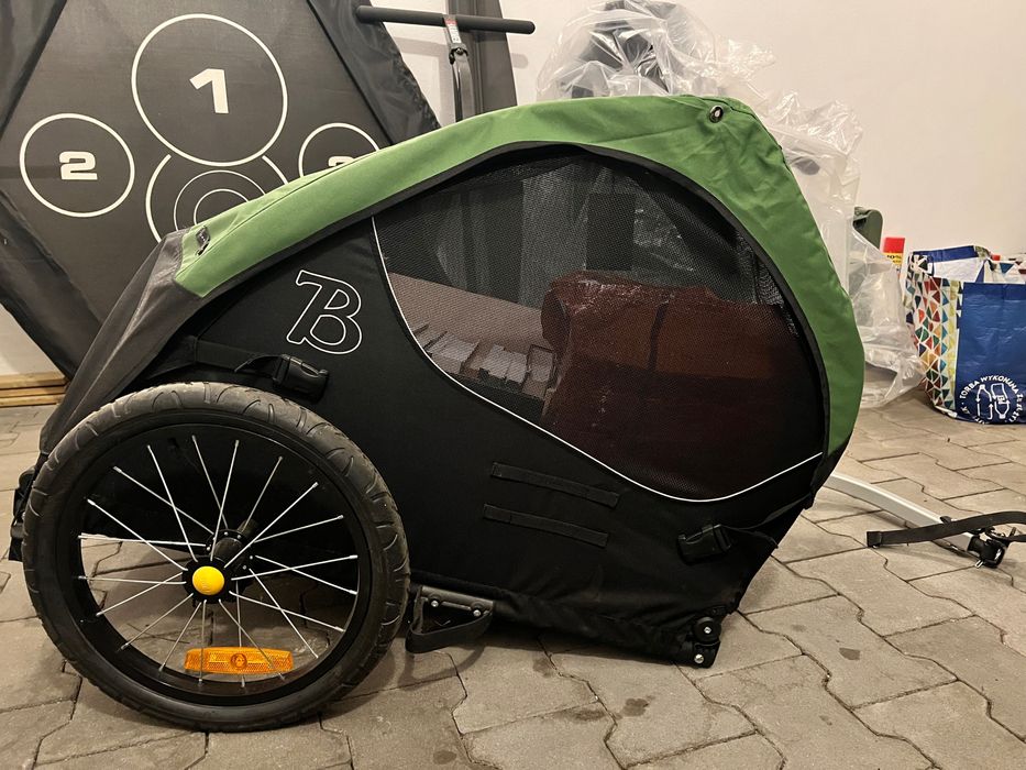 Przyczepka rowerowa dla psa Burley tail wagon