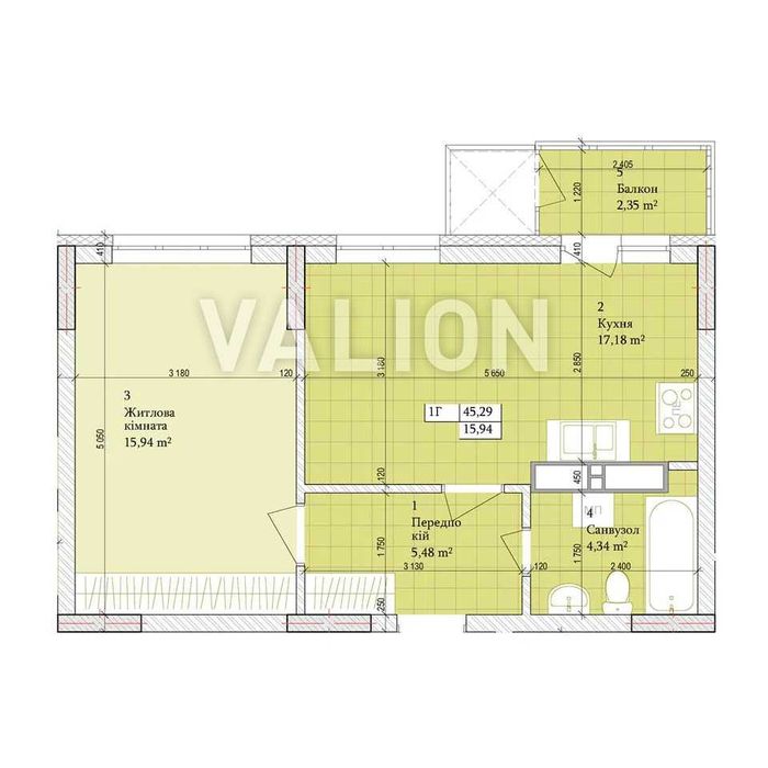 Без% єОселя 1к кв ЖК Дніпровська Мрія, вул.В. Сосюри 6в, Дарницька пл.