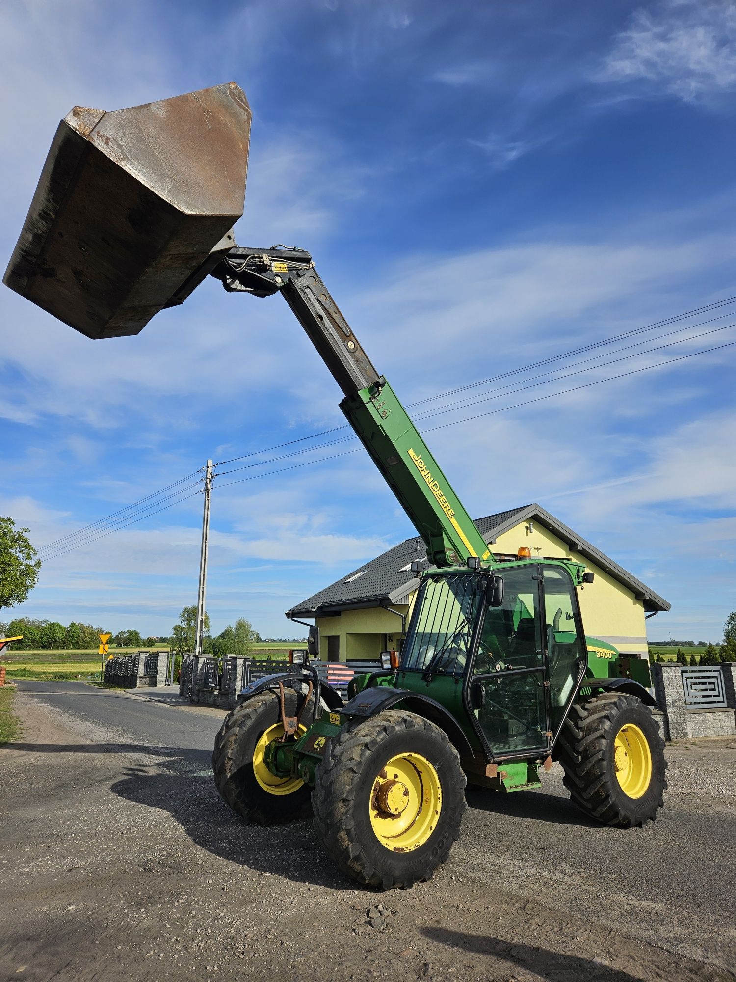 Ładowarka teleskopowa john deere 3400 , bobcat, manitou