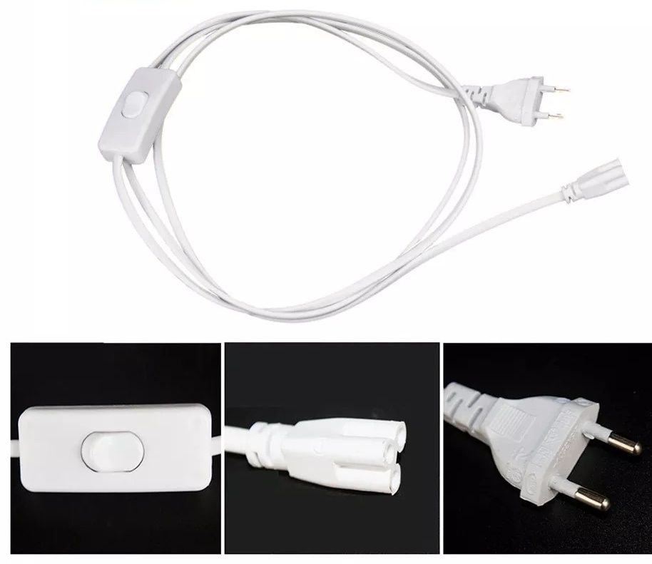 Przewód zasilający Led świetlówka T5/T8 łącznik 3 Pin