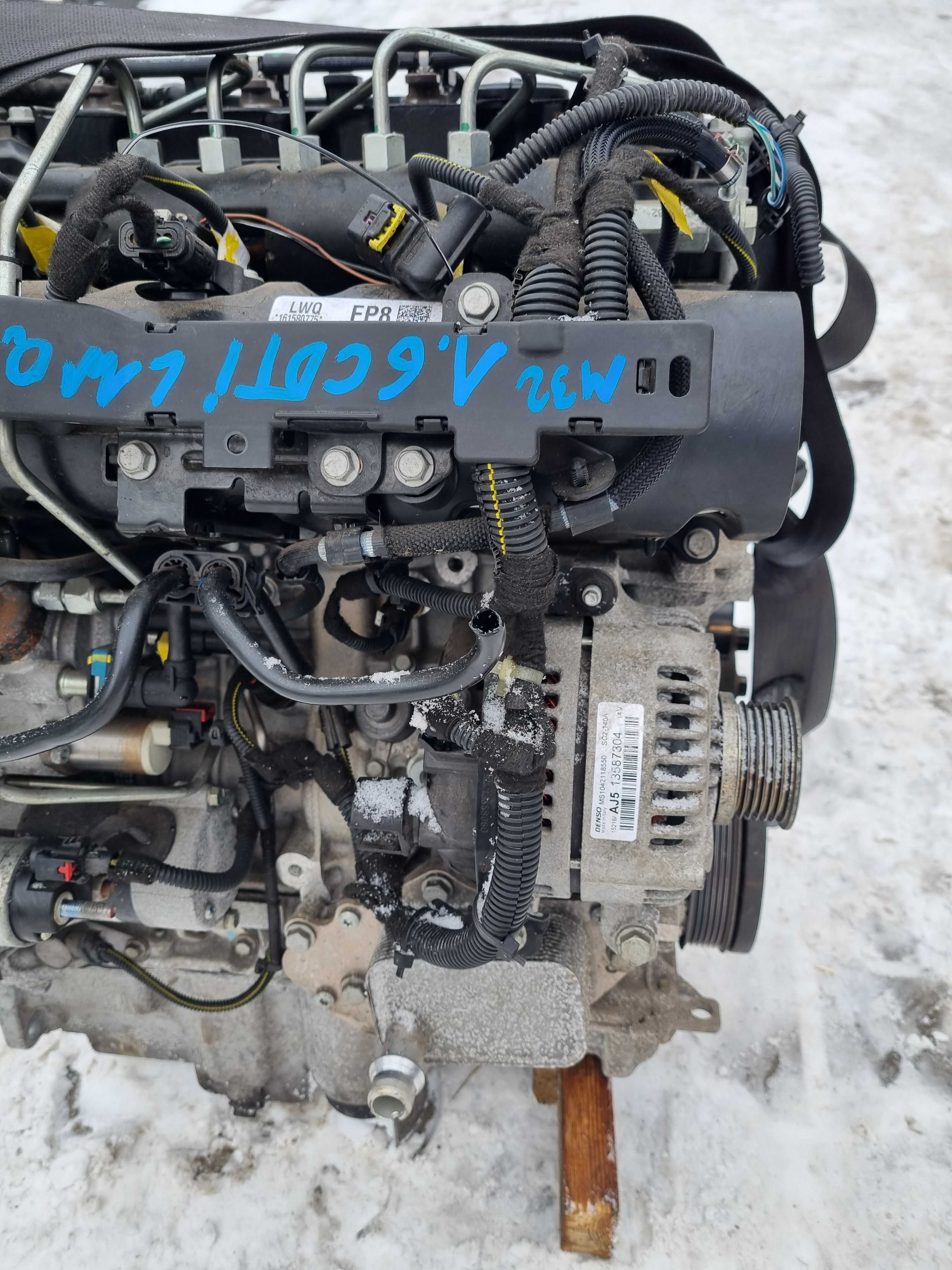 Silnik 1.6CDTI LWQ 68000KM Przebiegu