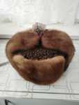 Шапка из натурального меха.