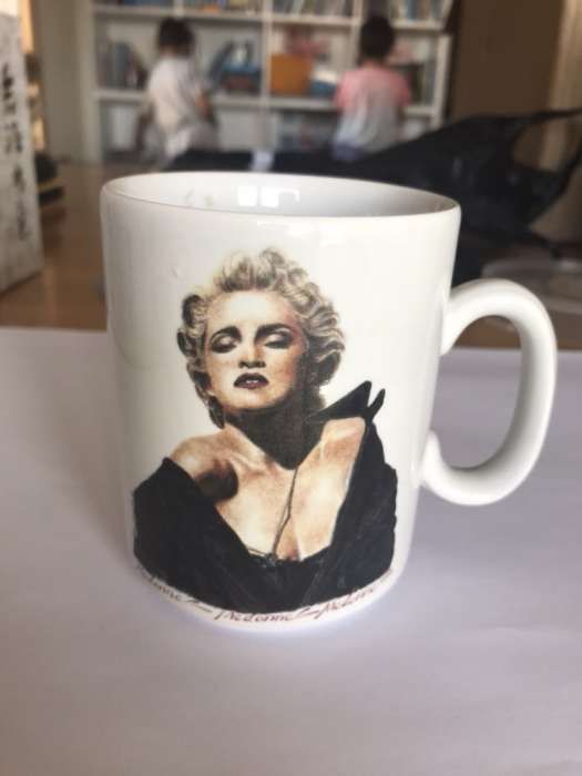 Madonna - Caneca em cerâmica dos anos 80
