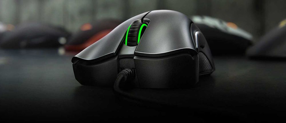 Игровая проводная мышь Razer DeathAdder Essential USB Black
