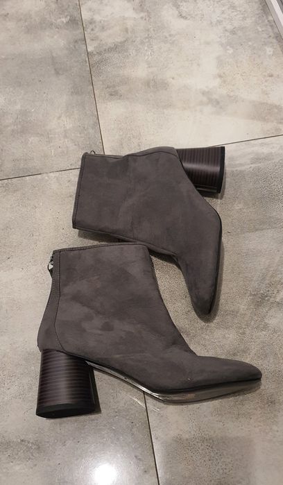 Nowe botki Dorothy Perkins Rozmiar 41 szare kozaki