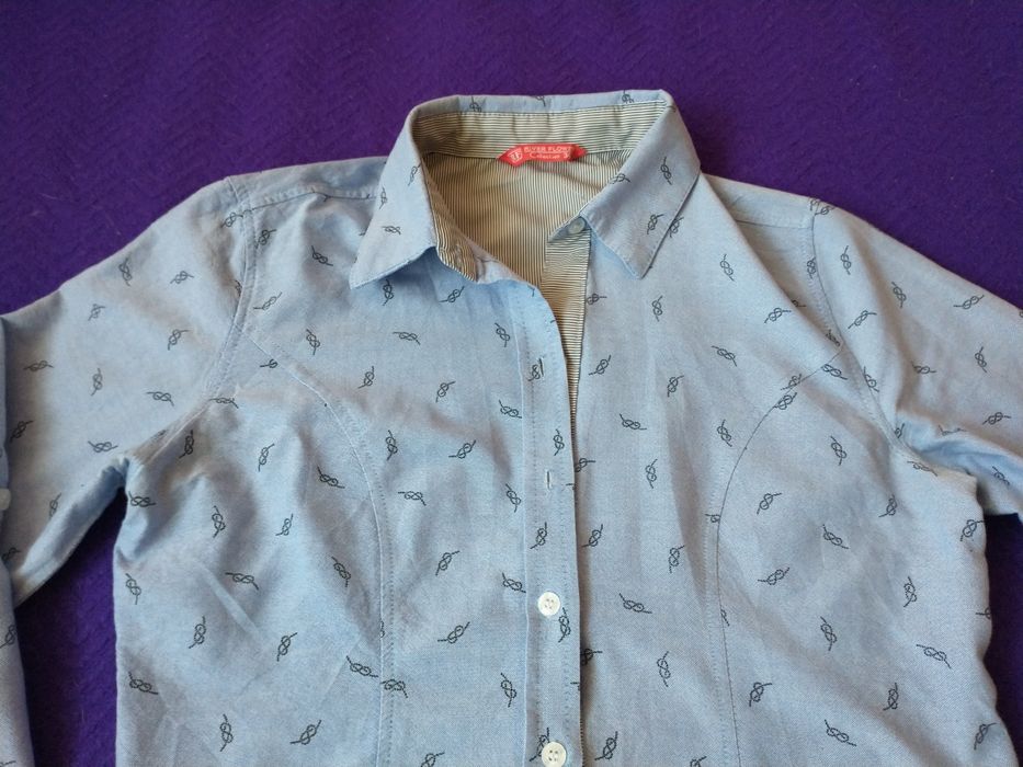 Bluzka koszula damska River Flowers rozm. 36/38