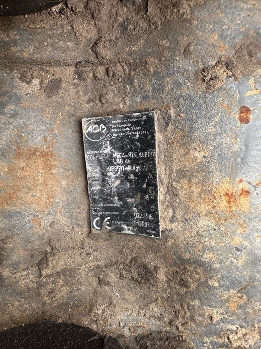 Szybkozłącze mechaniczne z kluczem merin 2 45mm  sworznie koparka 5,5t