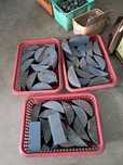 Bucados de PVC meia luas