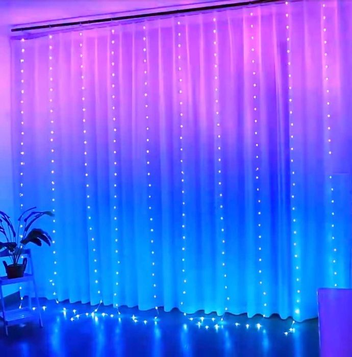 Світлодіодні гірлянди штори 3 на 2 метри