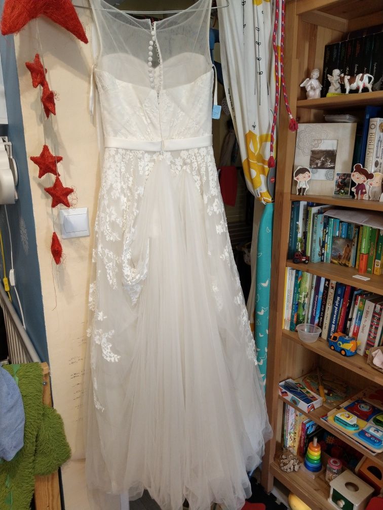 Amy LOVE BRIDAL: Suknia ślubna White code r. 34 xs/s