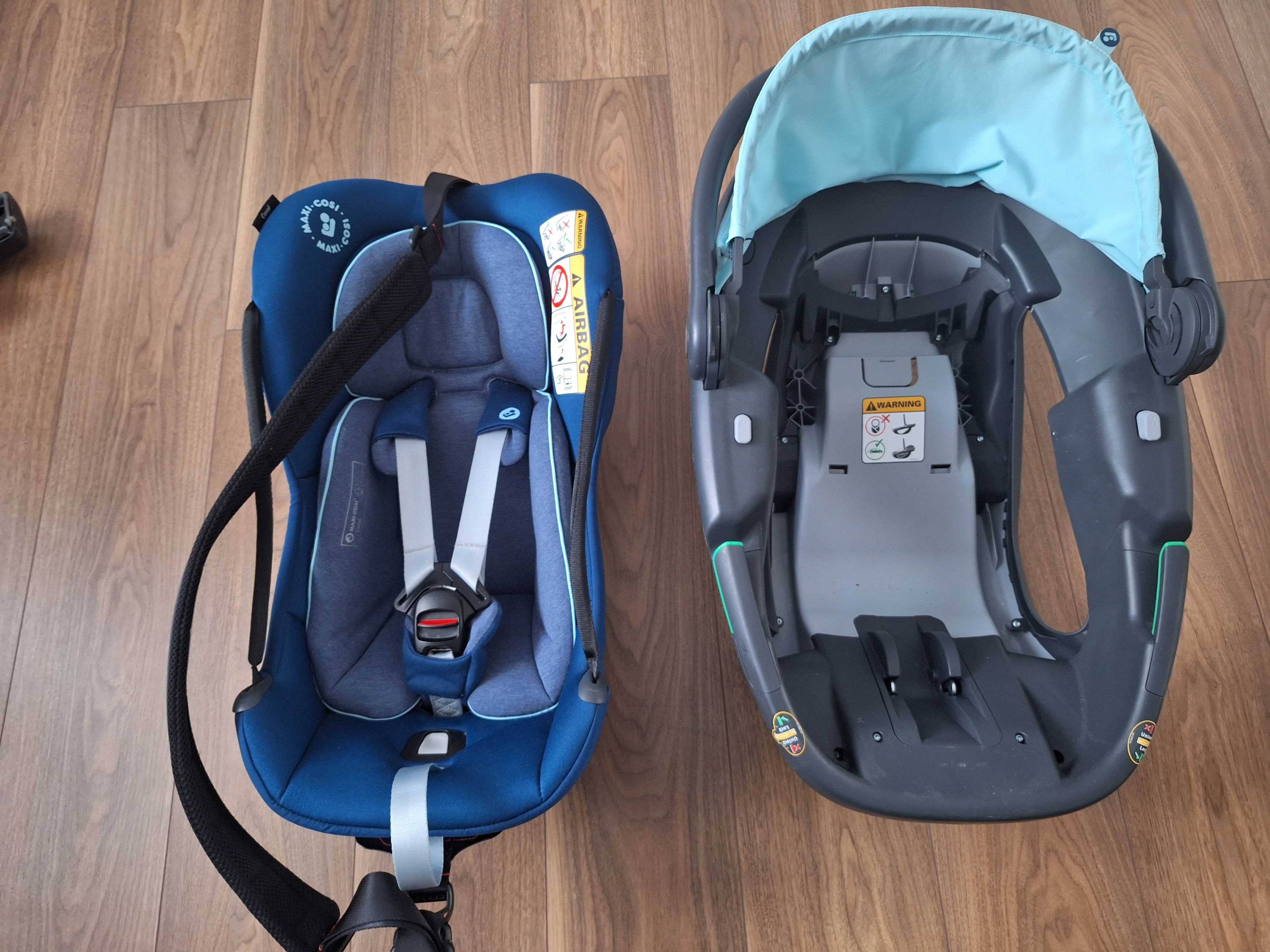 Maxi Cosi Coral i-Size do 12kg pas carry strap nosidełko fotelik