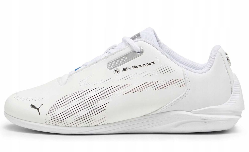 Buty Puma Bmw Drift Cat Decima 2.0 Jr Białe Damskie 38.5