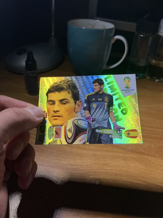 Karta Panini: Iker Casillas Fifa World Cup 2010 Limited,stan bdb