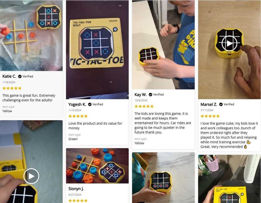 Хрестики Нулики Оригінал Xiaomi Giiker Tic Tac Toe Розумна головоломка