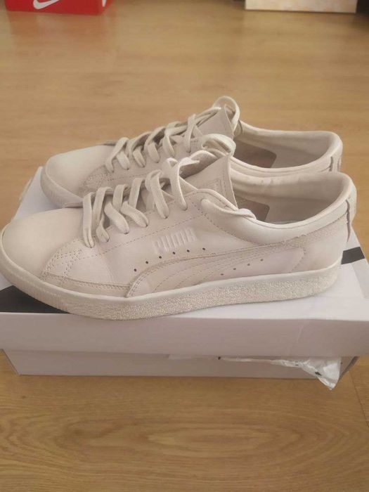 Кросівки оригінальні PUMA кеди натуральний нубук