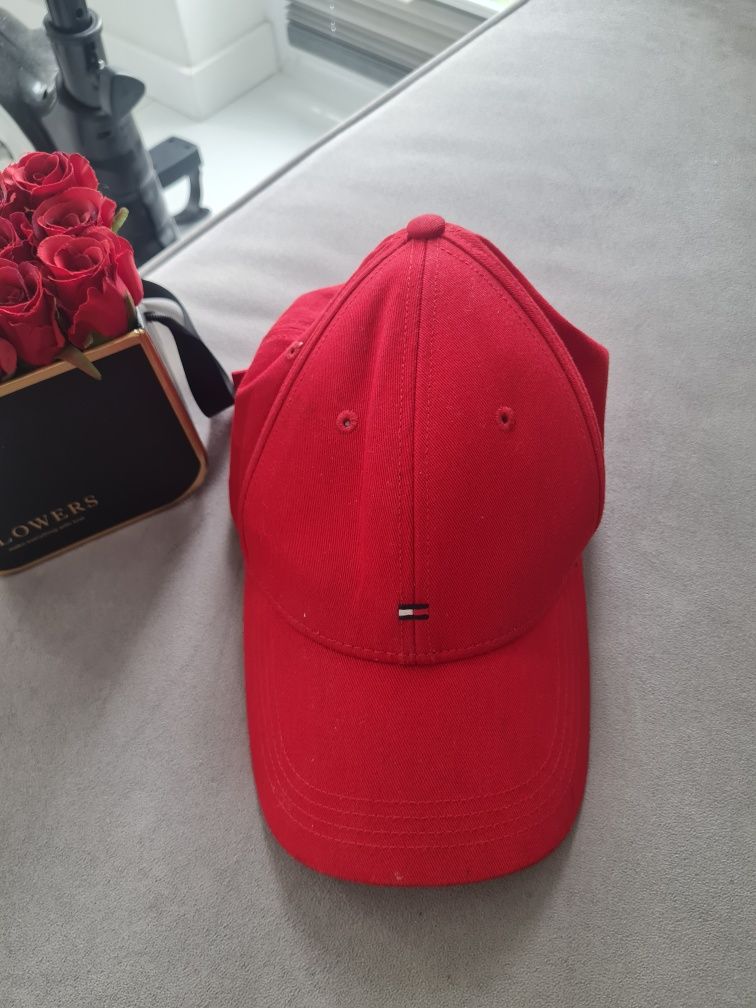 Czapka z Daszkiem Tommy Hilfiger Czerwona