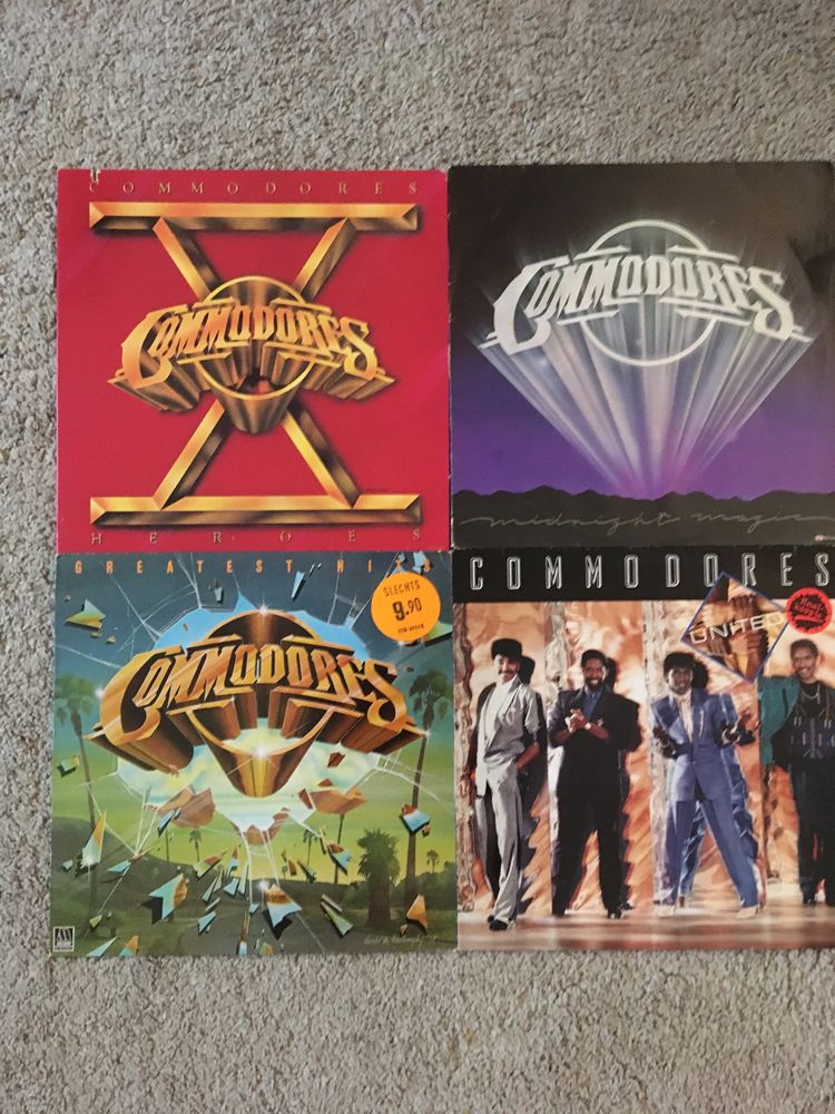 Lote 3 discos vinil Commodores
