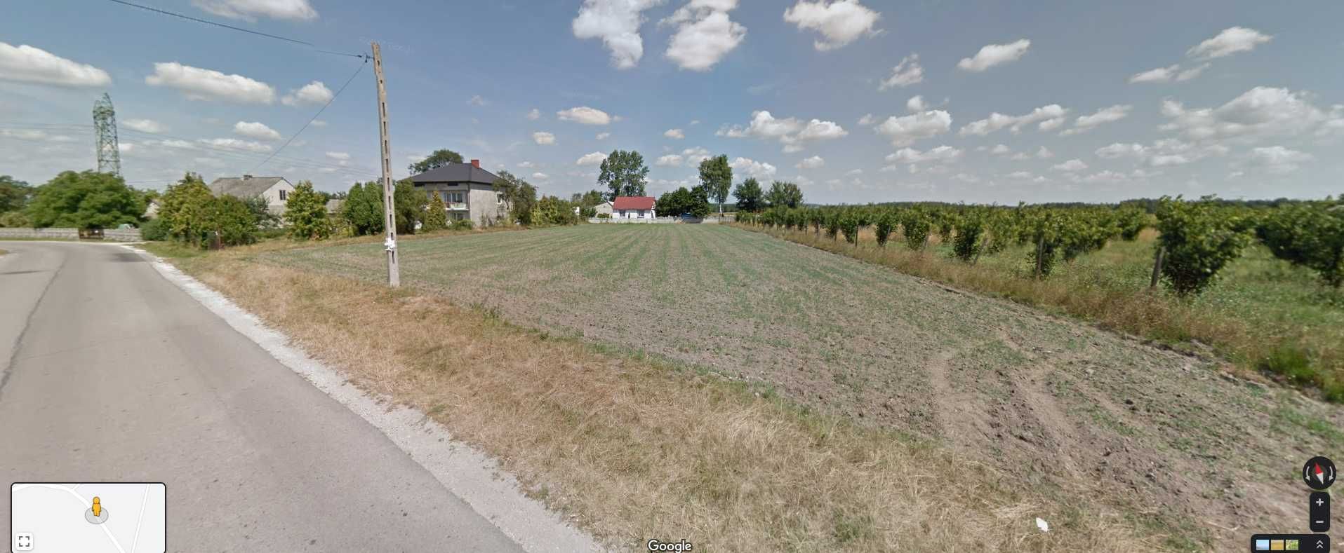 Działka budowlana o powierzchni 2800m2 - Rembiechowa, gm. Oksa