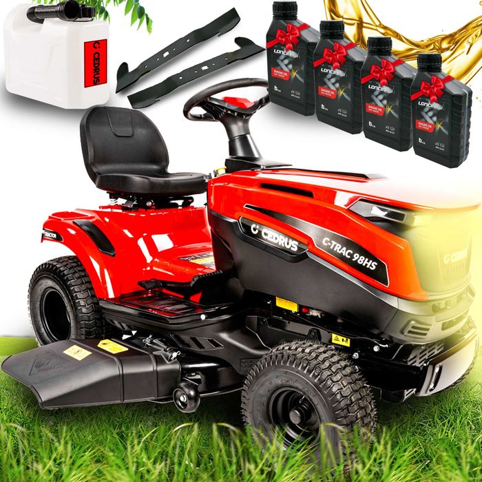 Cedrus C-TRAC 98HS Traktorek Ogrodowy Boczny Wyrzut Kosiarka 98cm 16KM