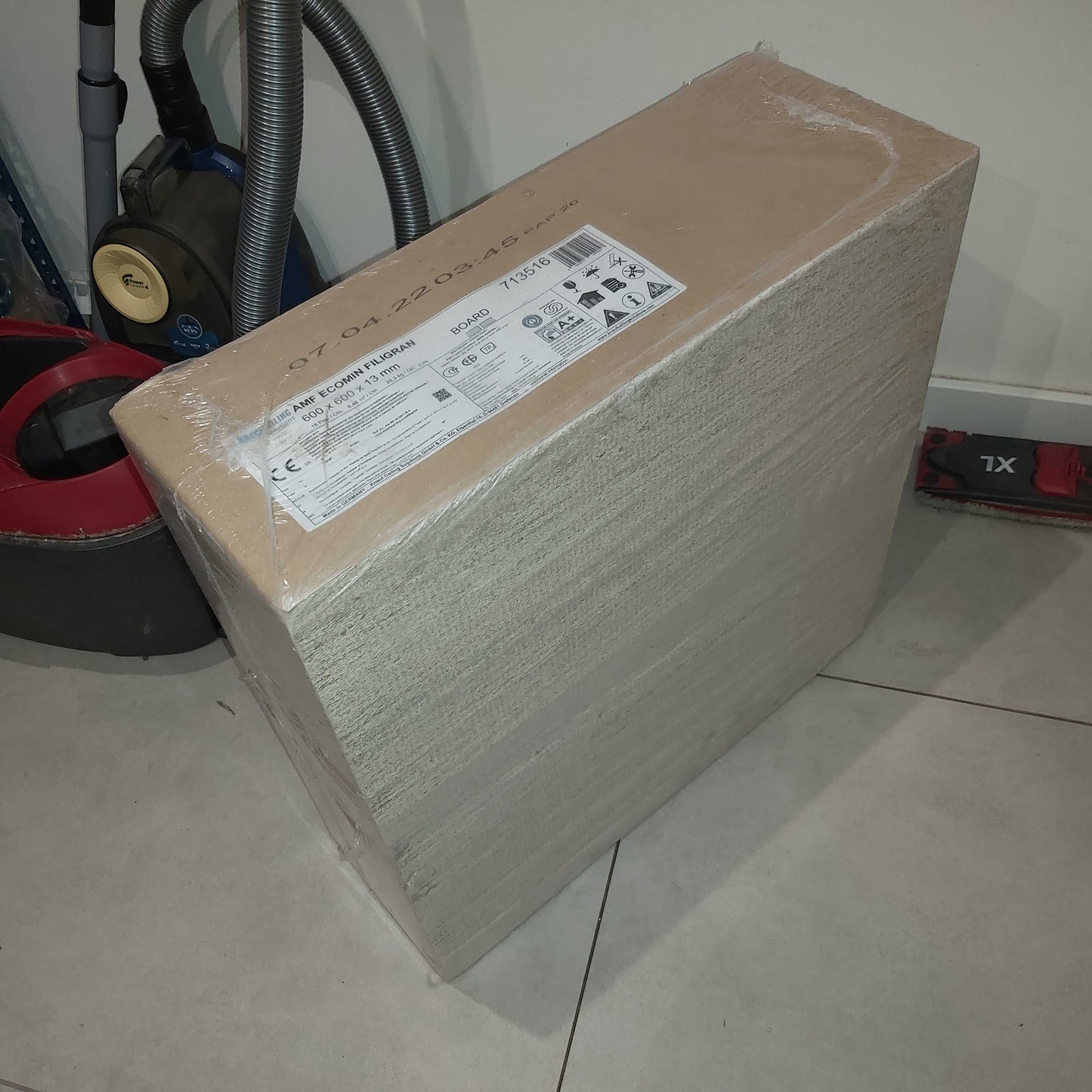 płyta sufitowa, kaseton, board 60x60 Knauf AMF ECOMIN Filigran