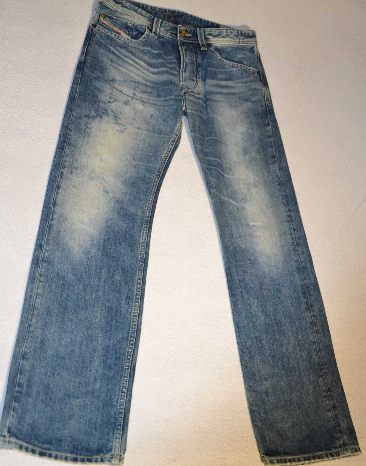 DIESEL Jeans Larkee Spodnie Męskie W30 L30 Dżinsy Oryginalne Bawełna