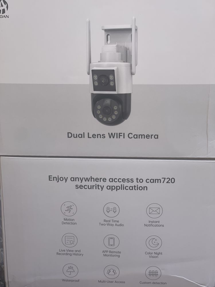 20MP-ZOOM 10x Уличная поворотная WIFI камера