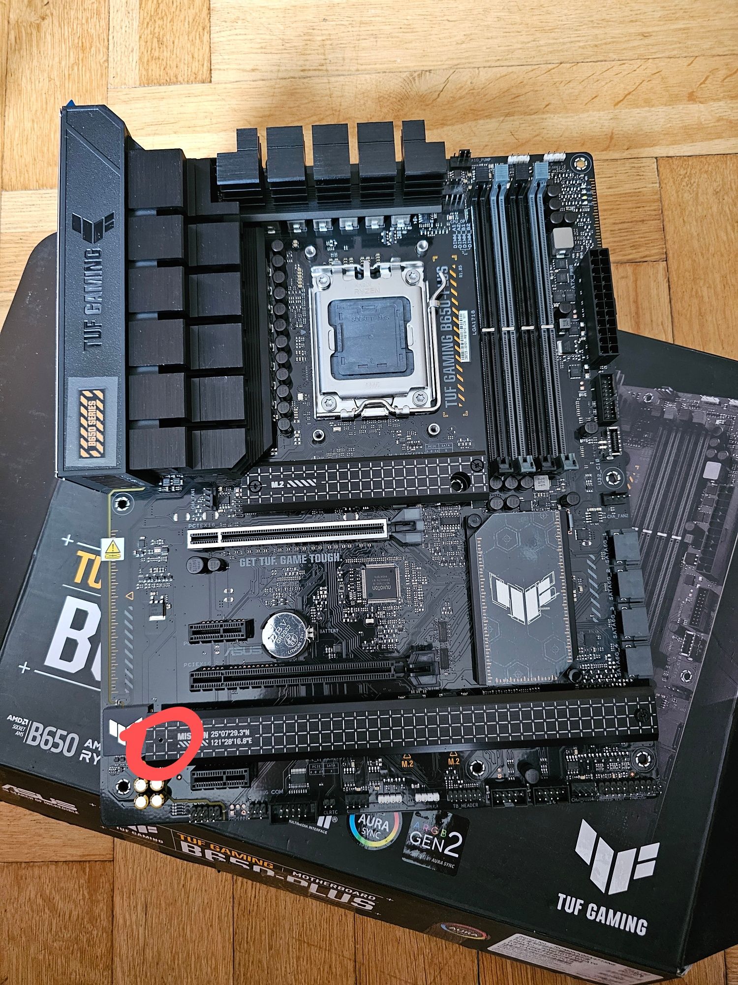 Płyta główna Asus B650-PLUS TUF Gaming AM5 socket Ryzen motherboard