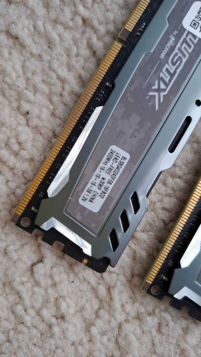 CRUCIAL BALLISTIX SPORT 16GB (2x8GB) 2400MHZ CL16, nowe 438zł