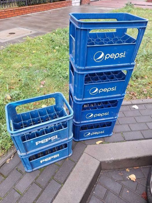 Skrzynka, krata, transporter na butelki PEPSI