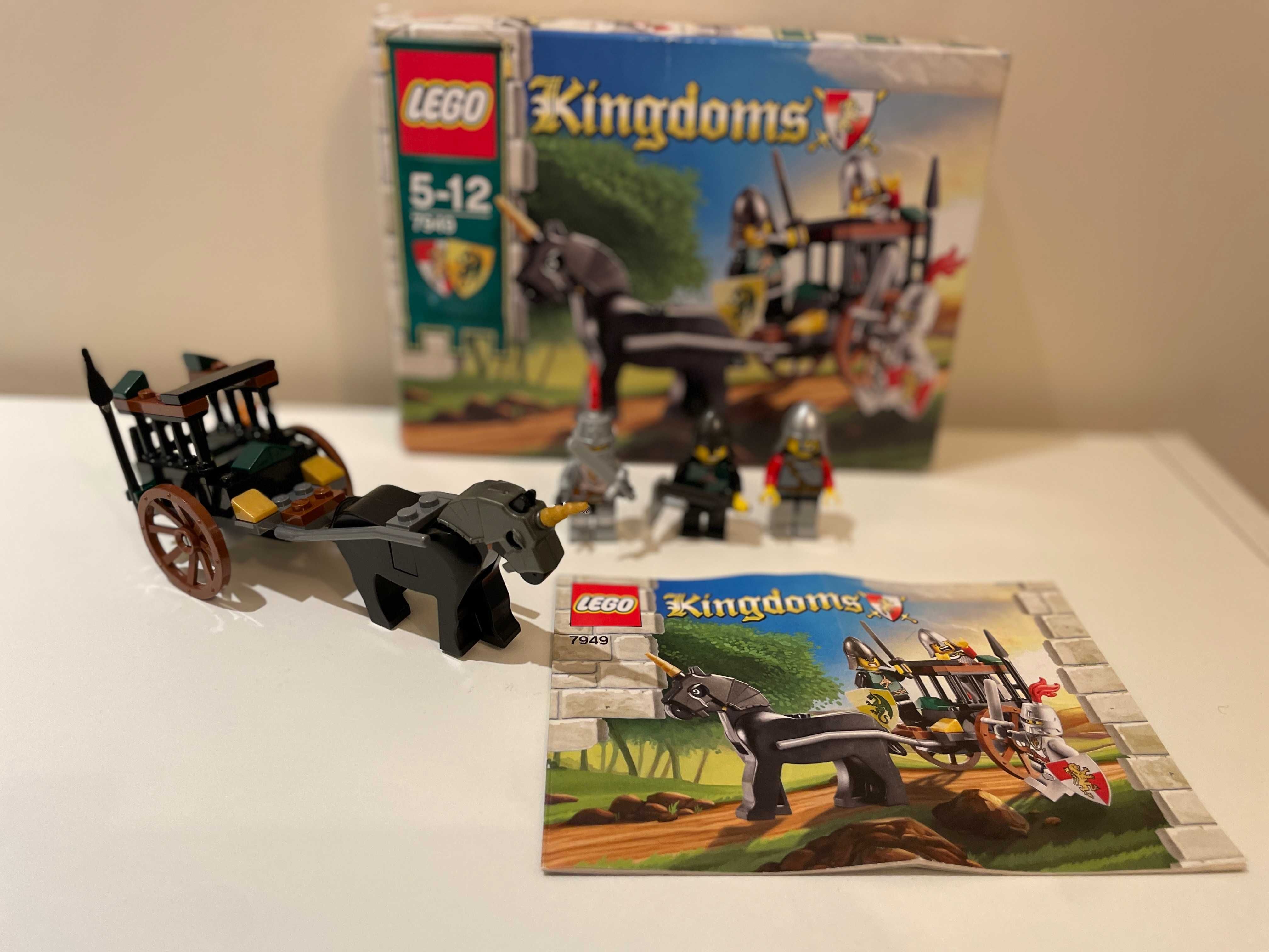 klocki Lego 7949 Kingdoms Ratunek z powozu więziennego