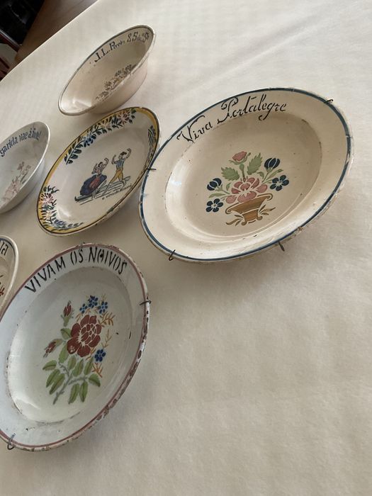 Prato falante faiança