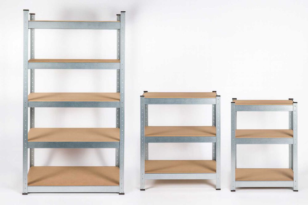 Стелаж металевий самозбірний. Виготовлення на замовлення.