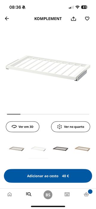 Calceiro Komplement IKEA