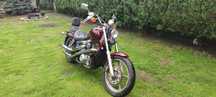 Honda VT 1100 shadow 1989 tylko 34tys km przebiegu.