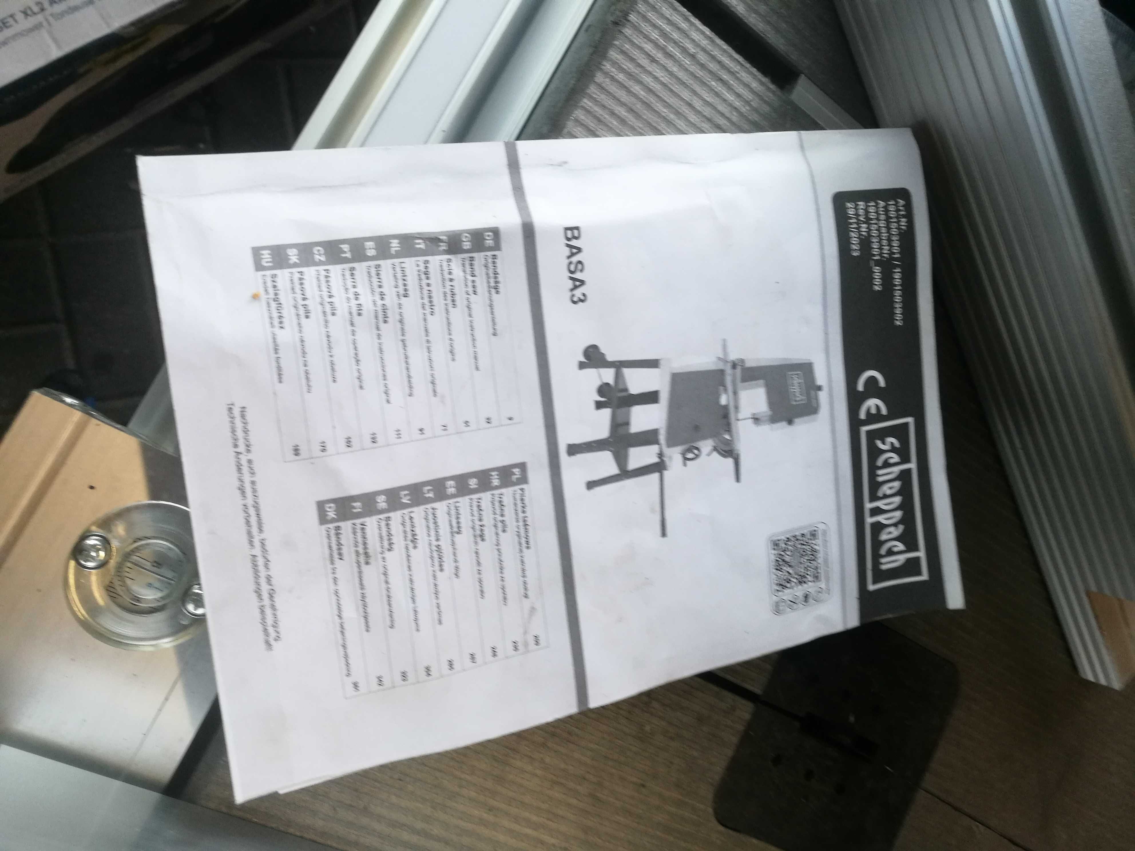 Piła taśmowa Scheppach BASA3 400V 0,7KW GWARANCJA FV23%