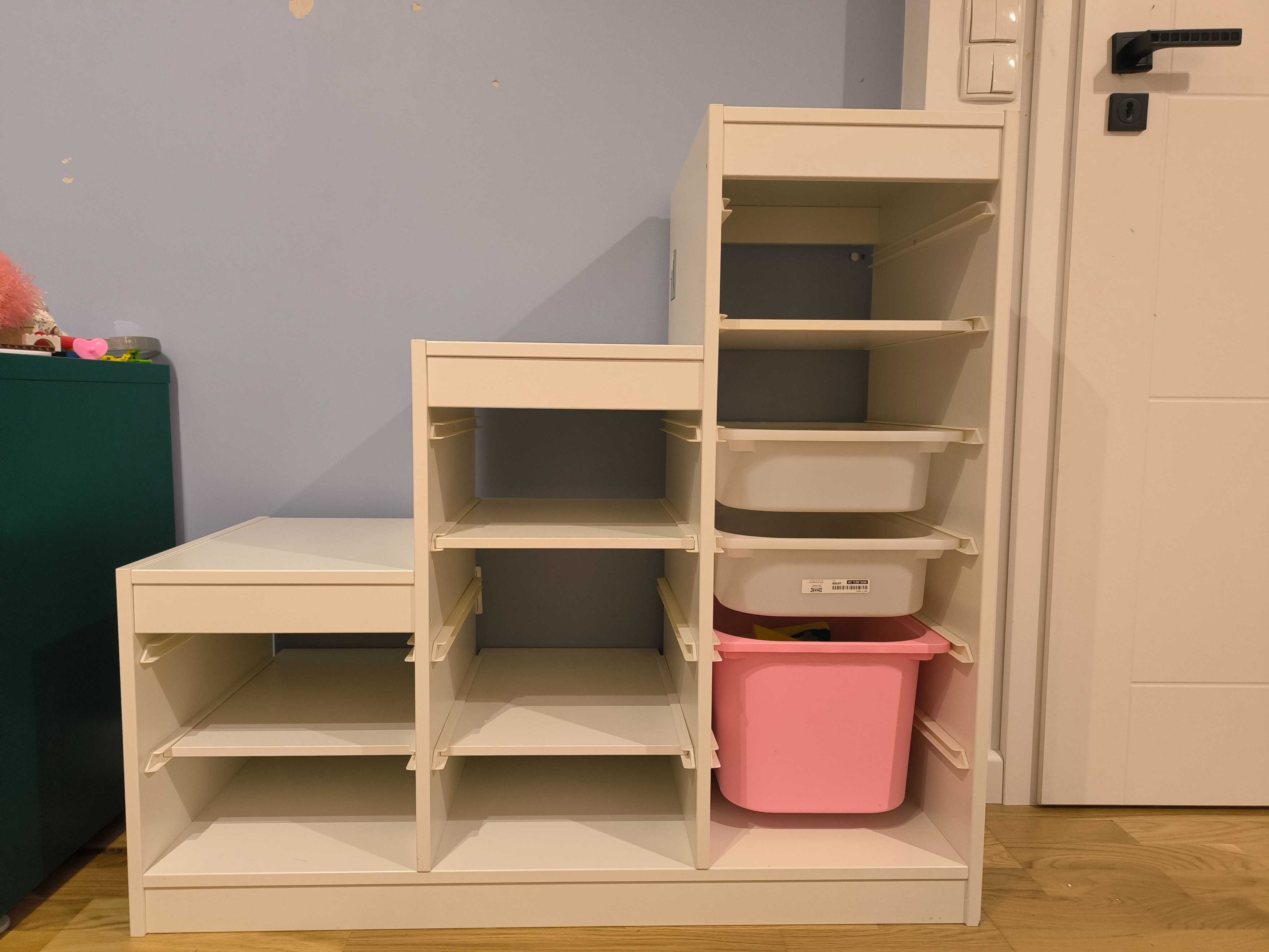 Regał z pojemnikami/półkami Ikea