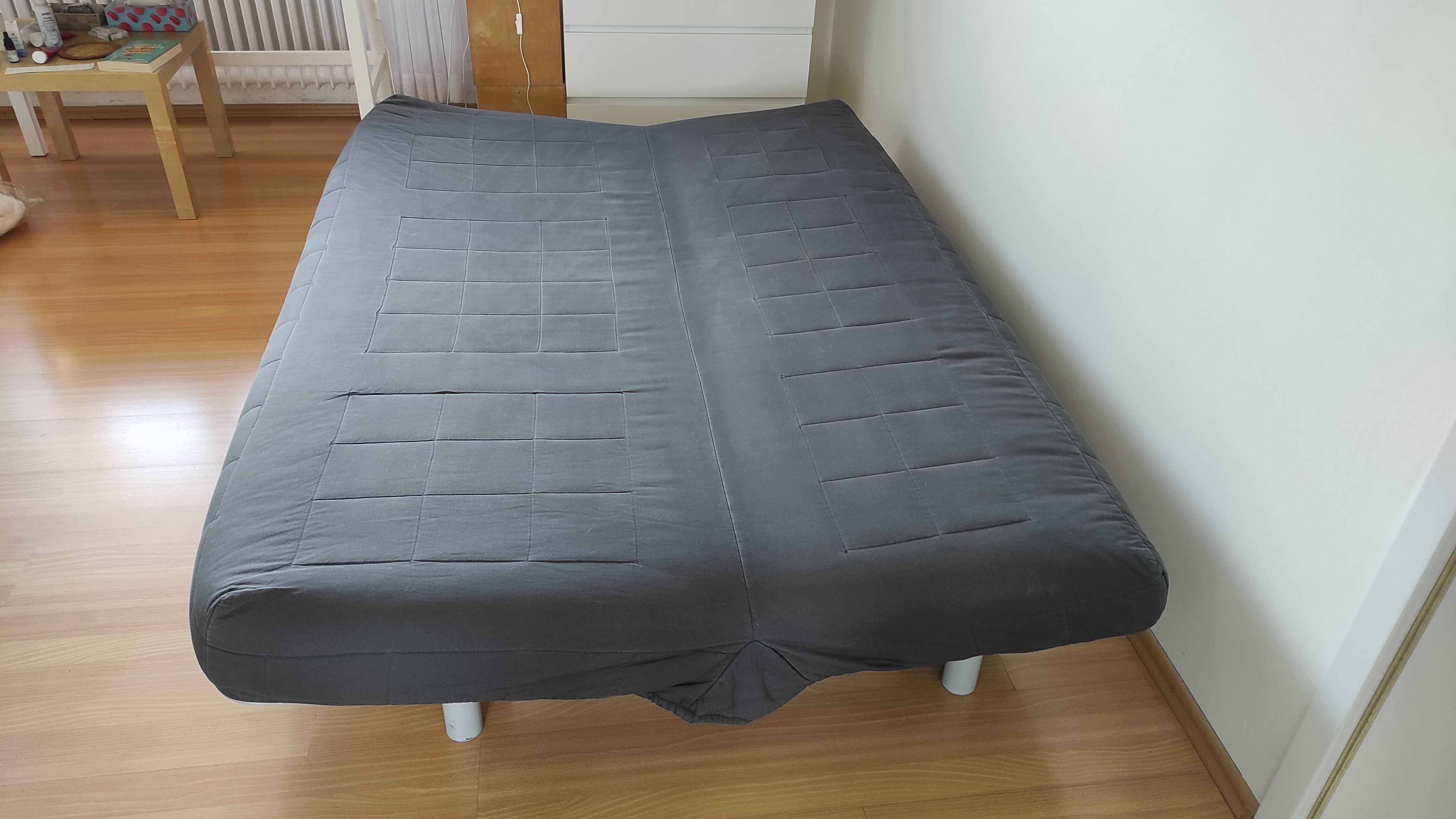 sofa kanapa łóżko rozkładane IKEA ze skrzynią