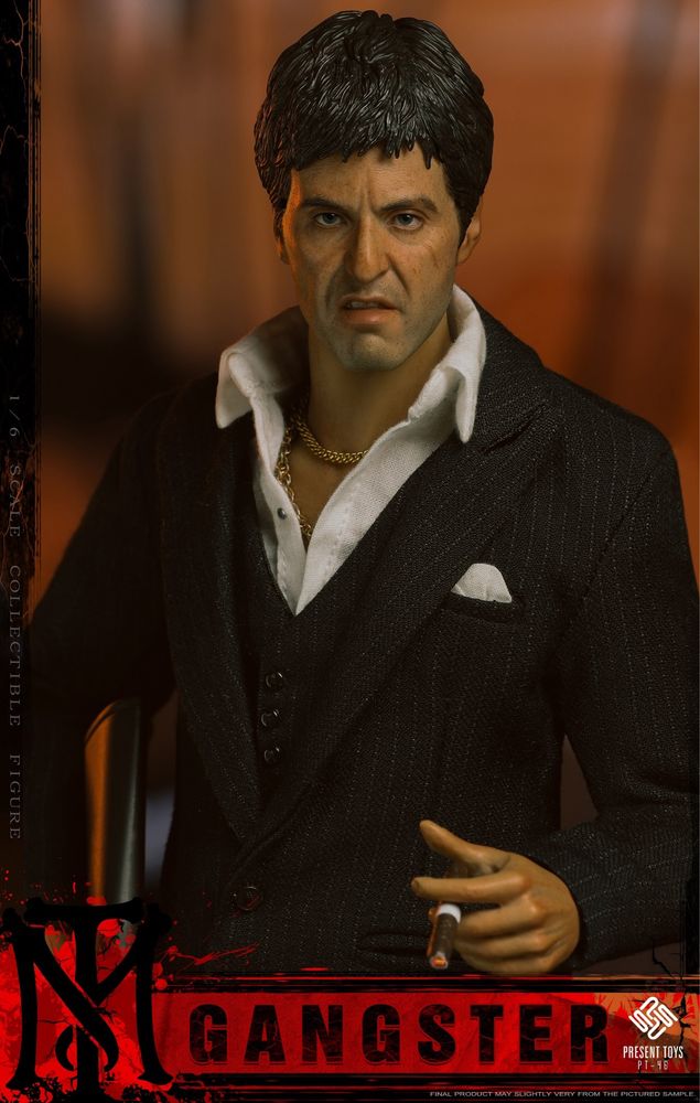 Фигурка 1/6 Scarface Tony Montana Present Toys тип hot toys