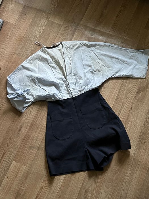 моряцький стиль zara «комбінезон»