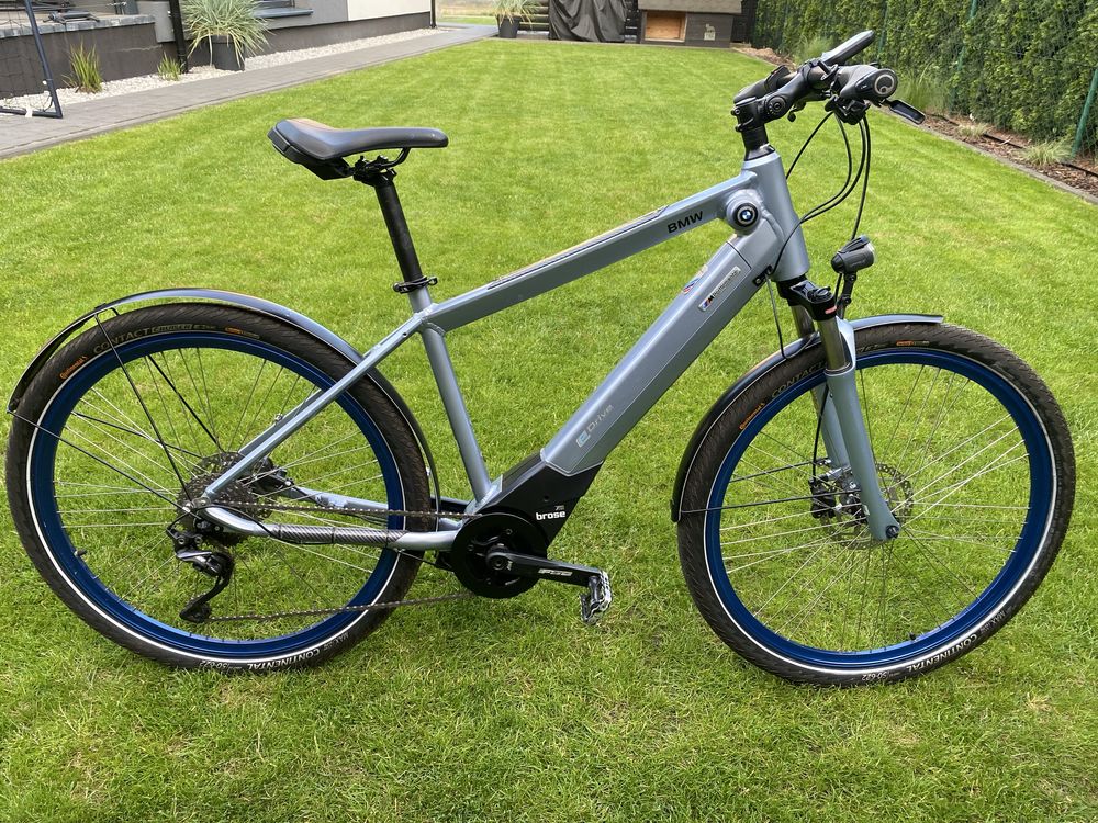Rower elektryczny BMW Active hybrid ebike Brose rama M