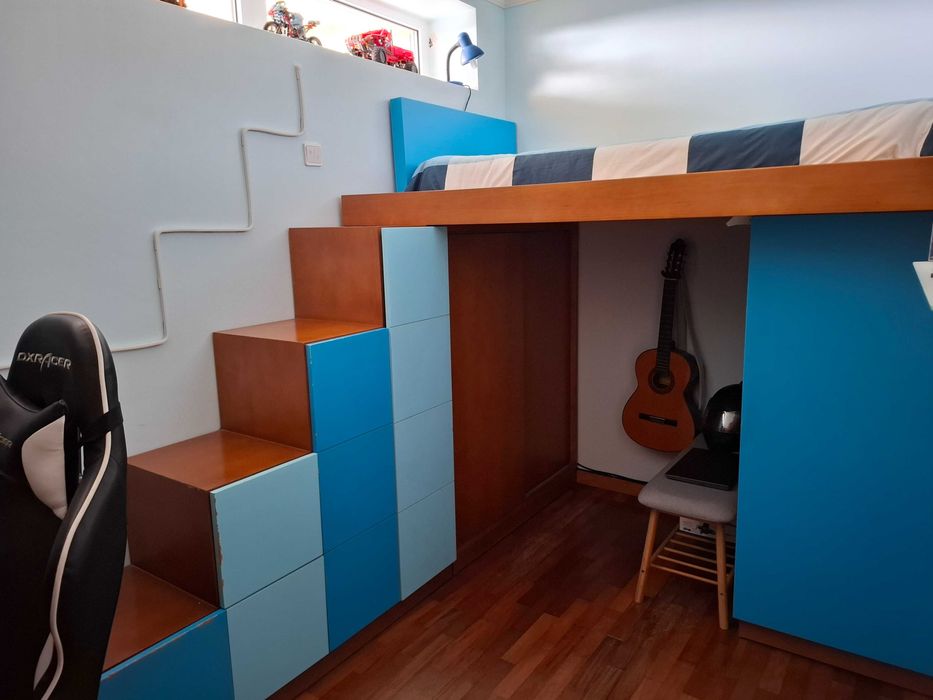 Móvel de Quarto Solteiro para espaços pequenos