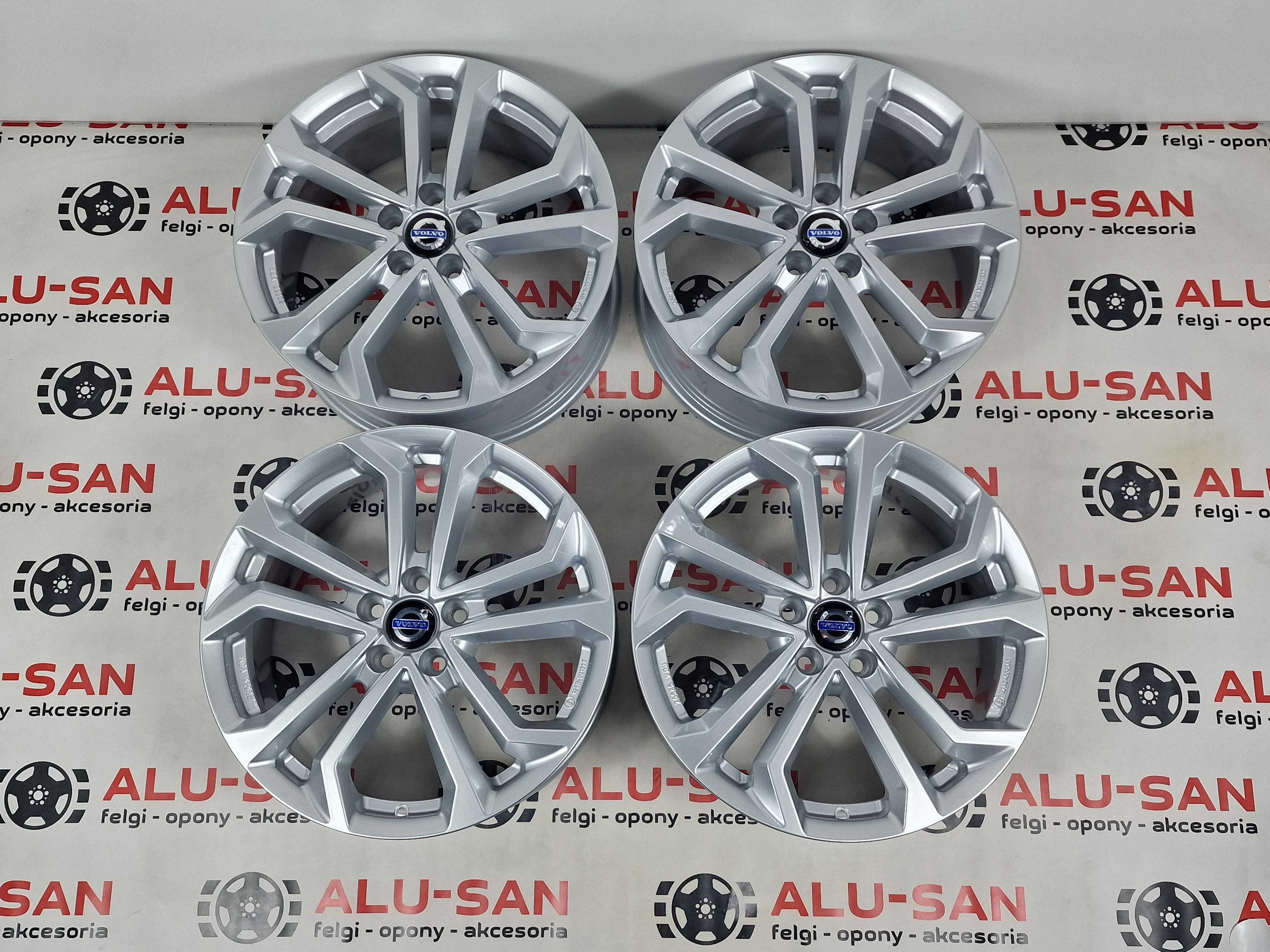 NOWE ALUFELGI VOLVO 18" 5x108 V70 V90 XC70 XC90 Srebrne